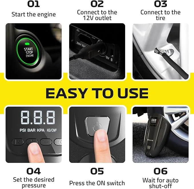 Airmoto MX100 Tire Inflator - Image 5